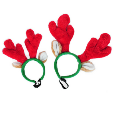 Zippy Paws Christmas Deer Antlers | Peticular
