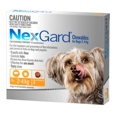 Merial NexGard Chewables | 3 Pack | Peticular