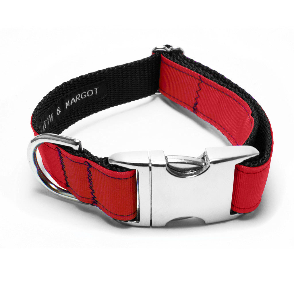 Real Red Dog Collar - Peticular