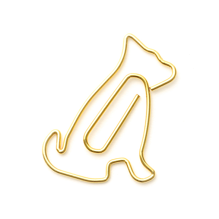 Living & Dining D-Clips Paper Clips | Shiba | Peticular