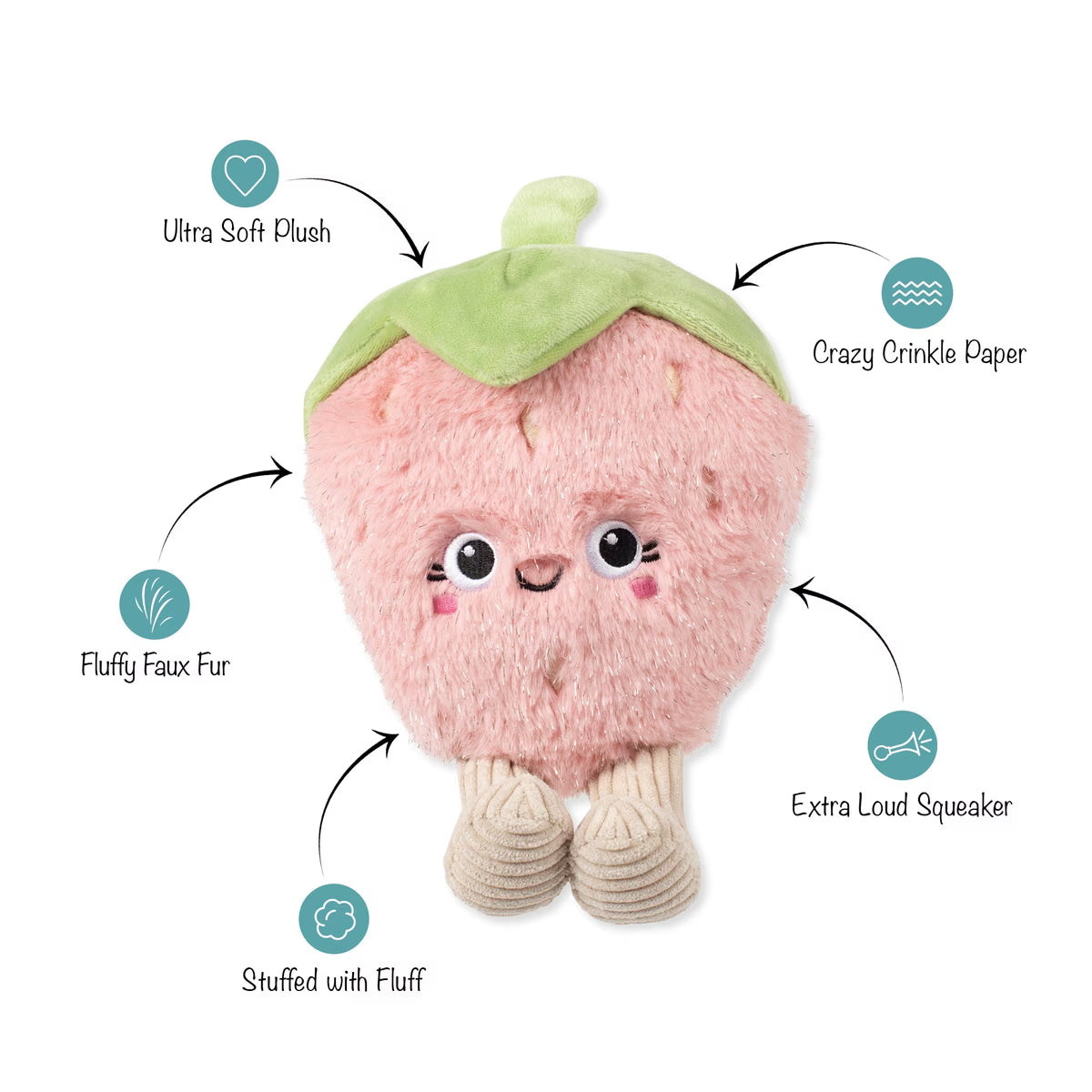 You're My Jam | Plush Squeaker Dog Toy
