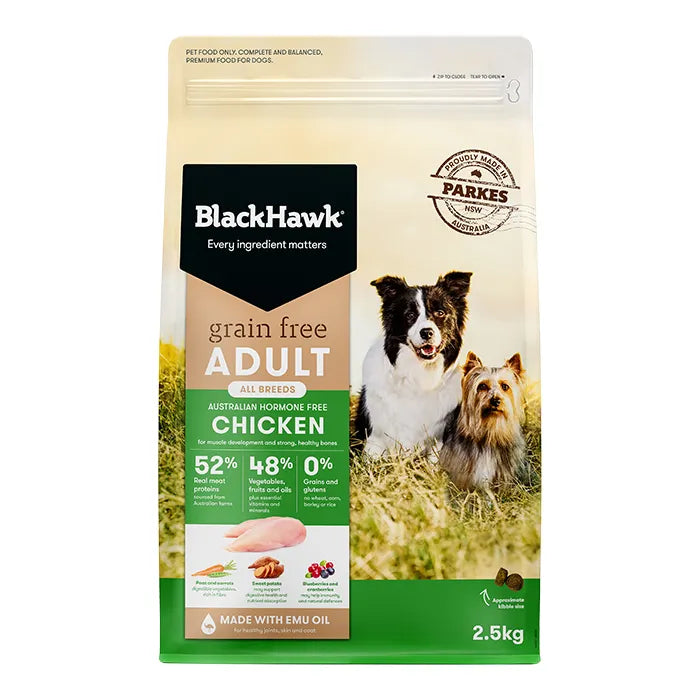 Black Hawk Grain Free Adult Dog Food | Chicken