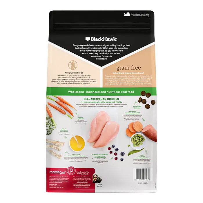 Black Hawk Grain Free Adult Dog Food | Chicken