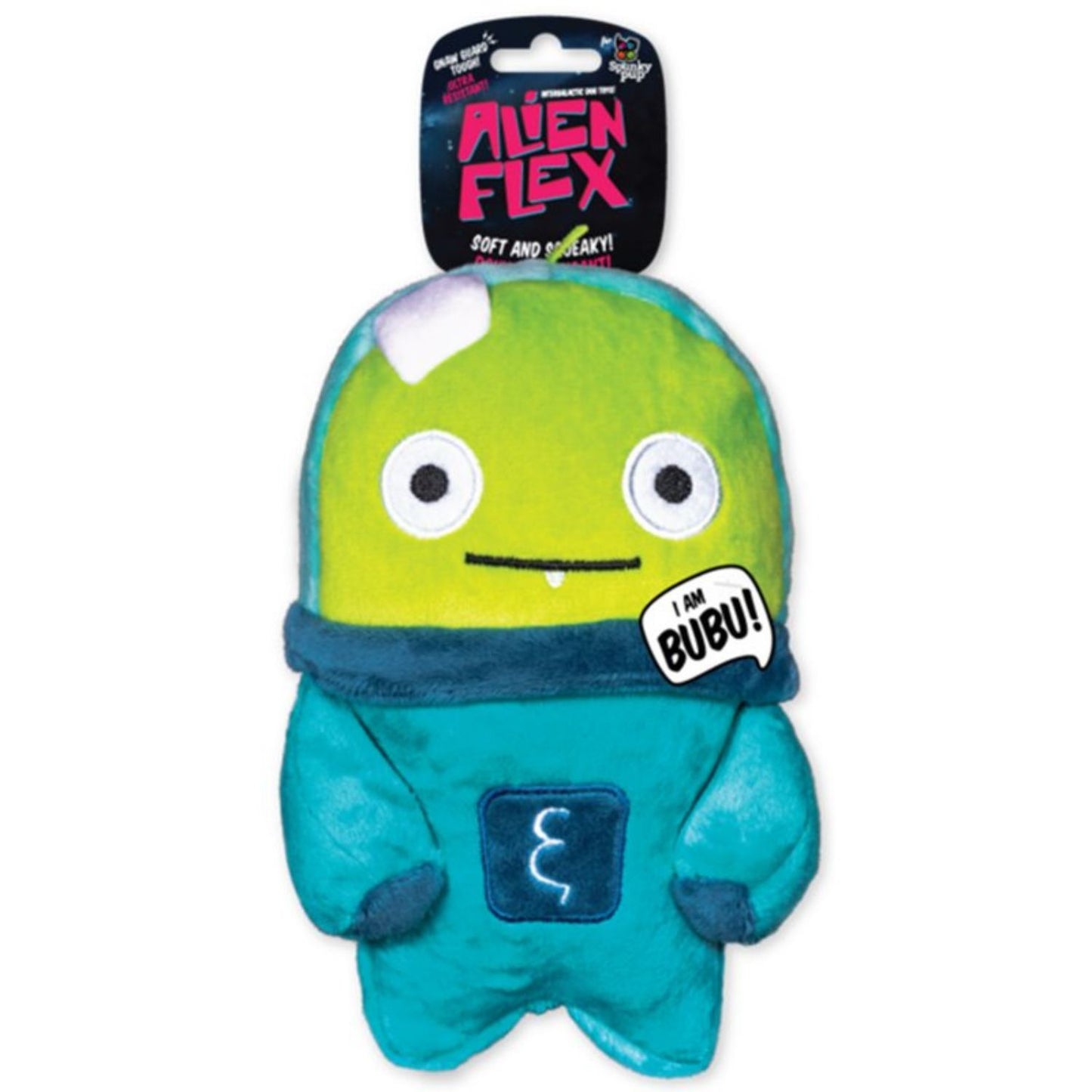 Alien Flex | Bubu Plush Dog Toy