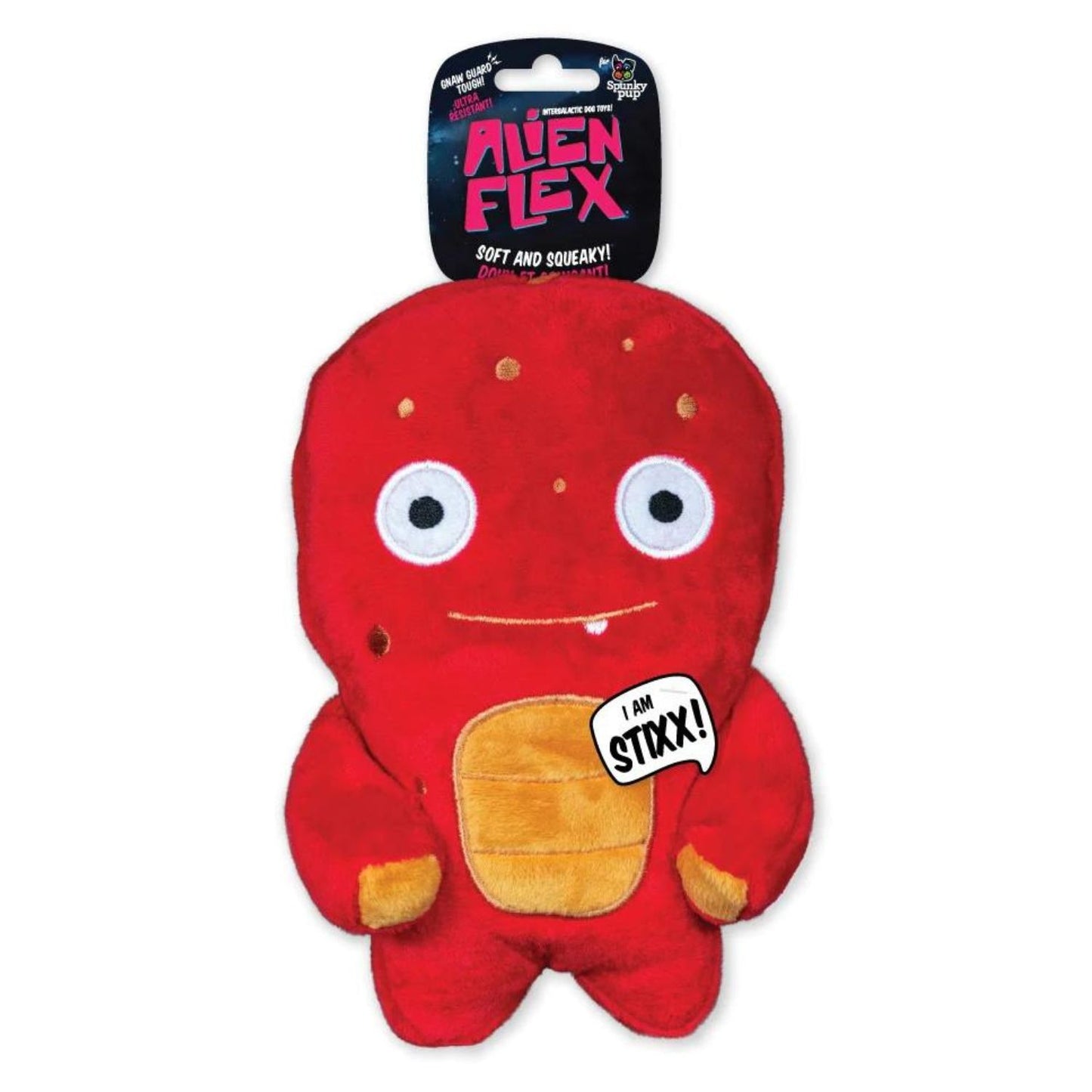 Alien Flex | Stixx Plush Dog Toy