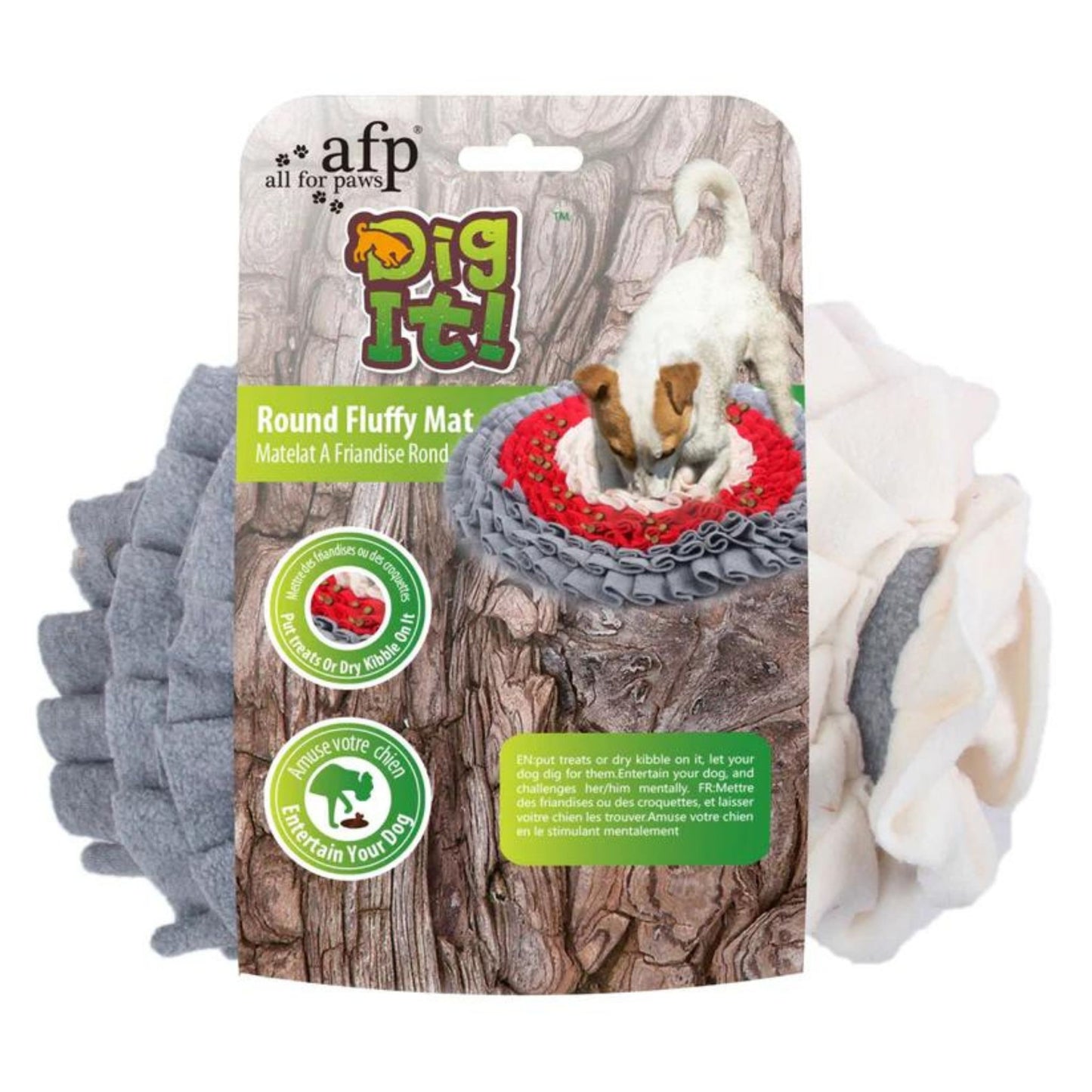 Snuffle Mat | Round Fluffy