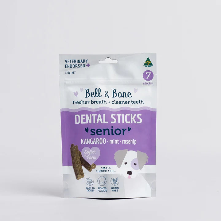Kangaroo, Mint and Rosehip Senior Dental Sticks