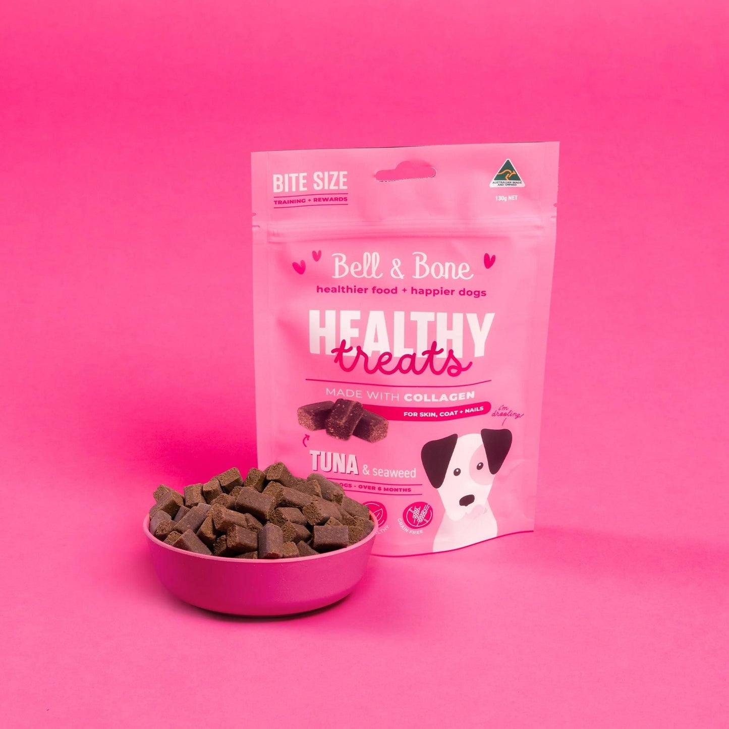 Healthy Dog Treats: Skin, Coat & Nails | Tuna & Seaweed