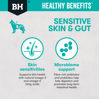 Healthy Benefits Adult Dog Food | Sensitive Skin & Gut