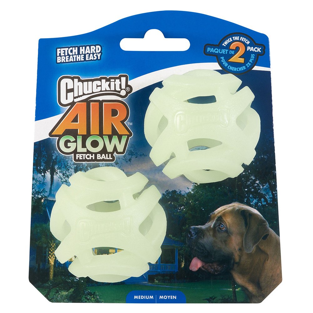 Chuckit Breathe Right Air Glow Ball - Peticular
