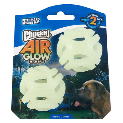 Chuckit Breathe Right Air Glow Ball - Peticular