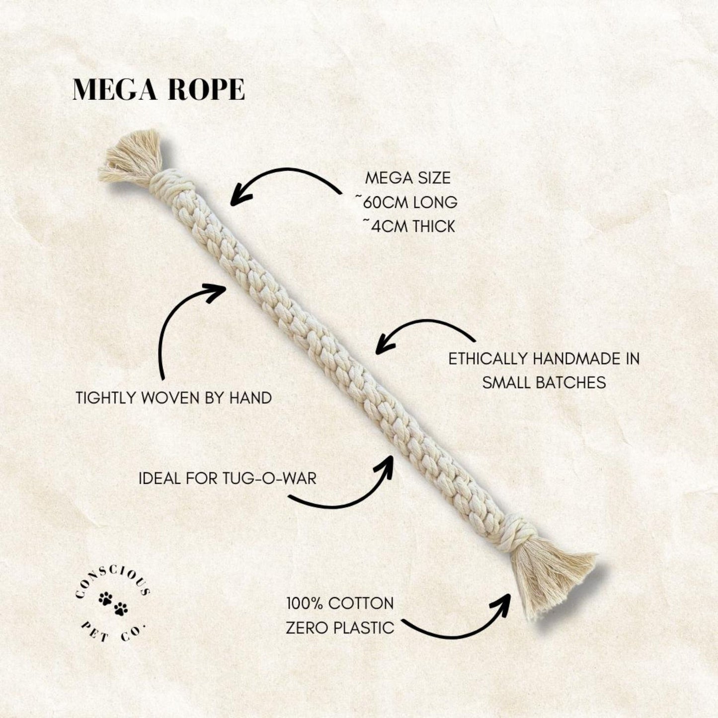 Mega Rope Dog Toy