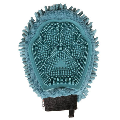 Dirty Dog Grooming Mitt | Pacific Blue