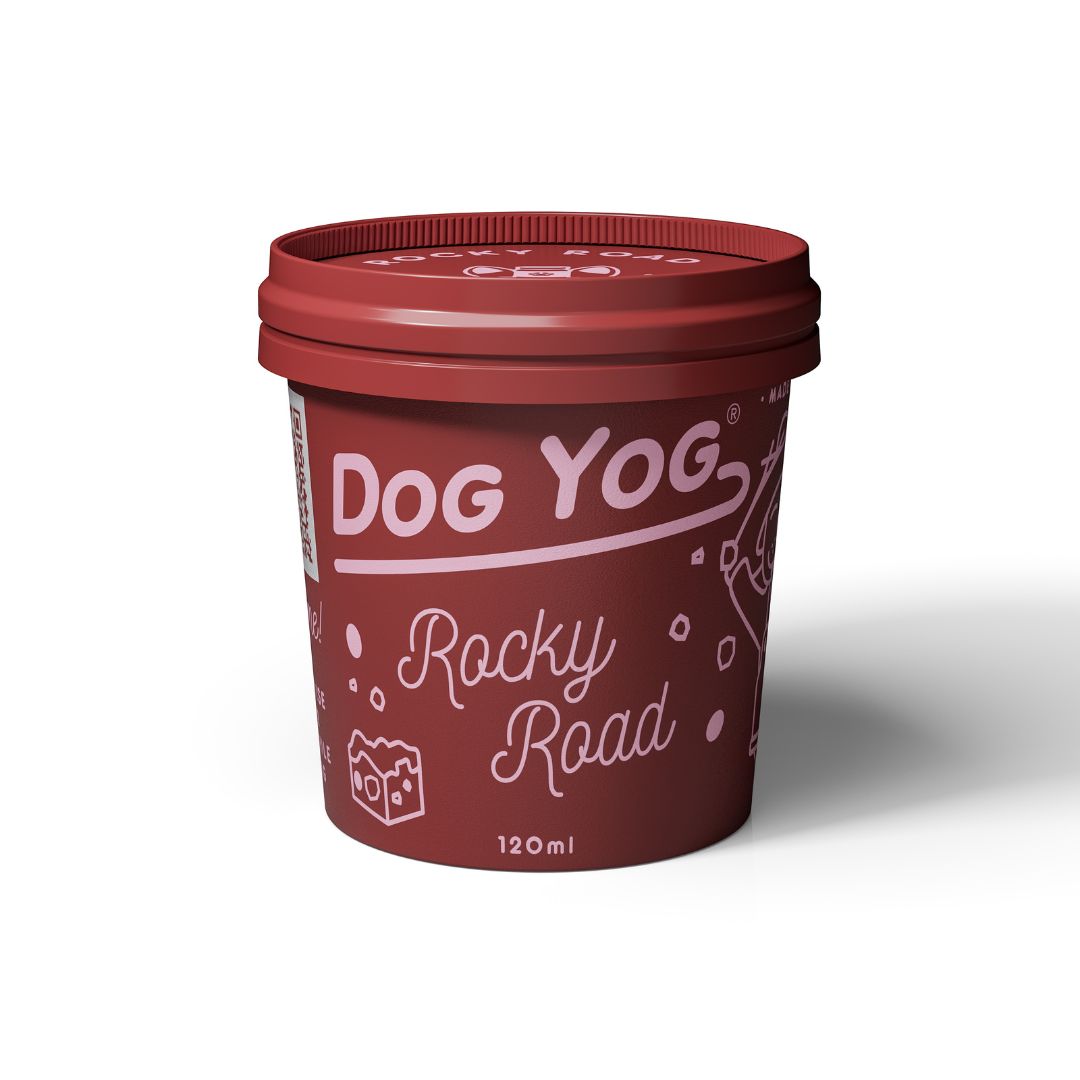 Rocky Road Dog Yog Ice Cream