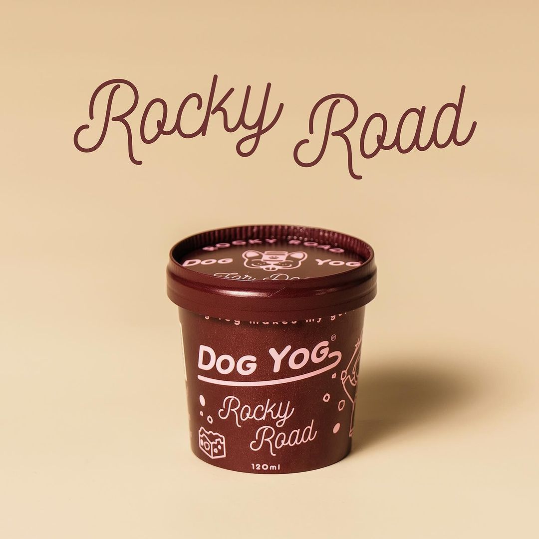Rocky Road Dog Yog Ice Cream