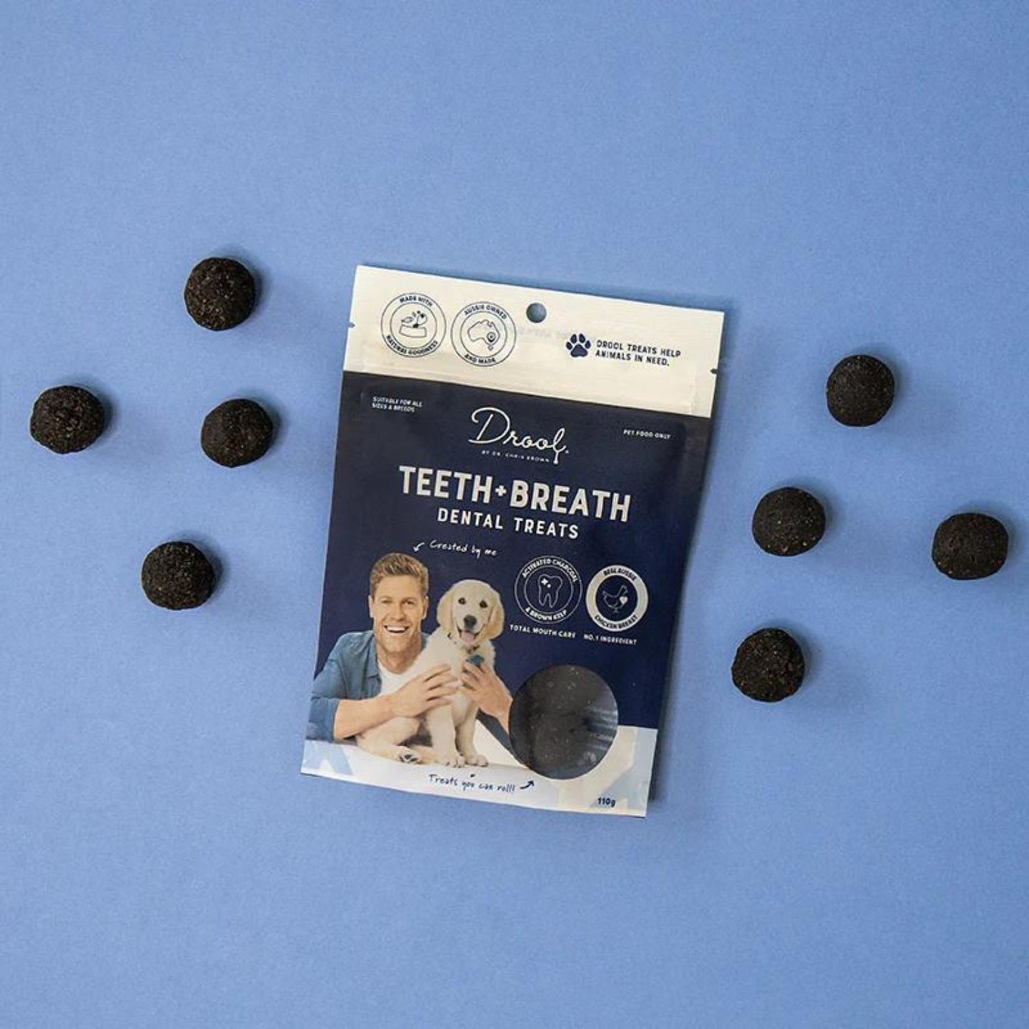 Teeth + Breath Dog Treat Balls