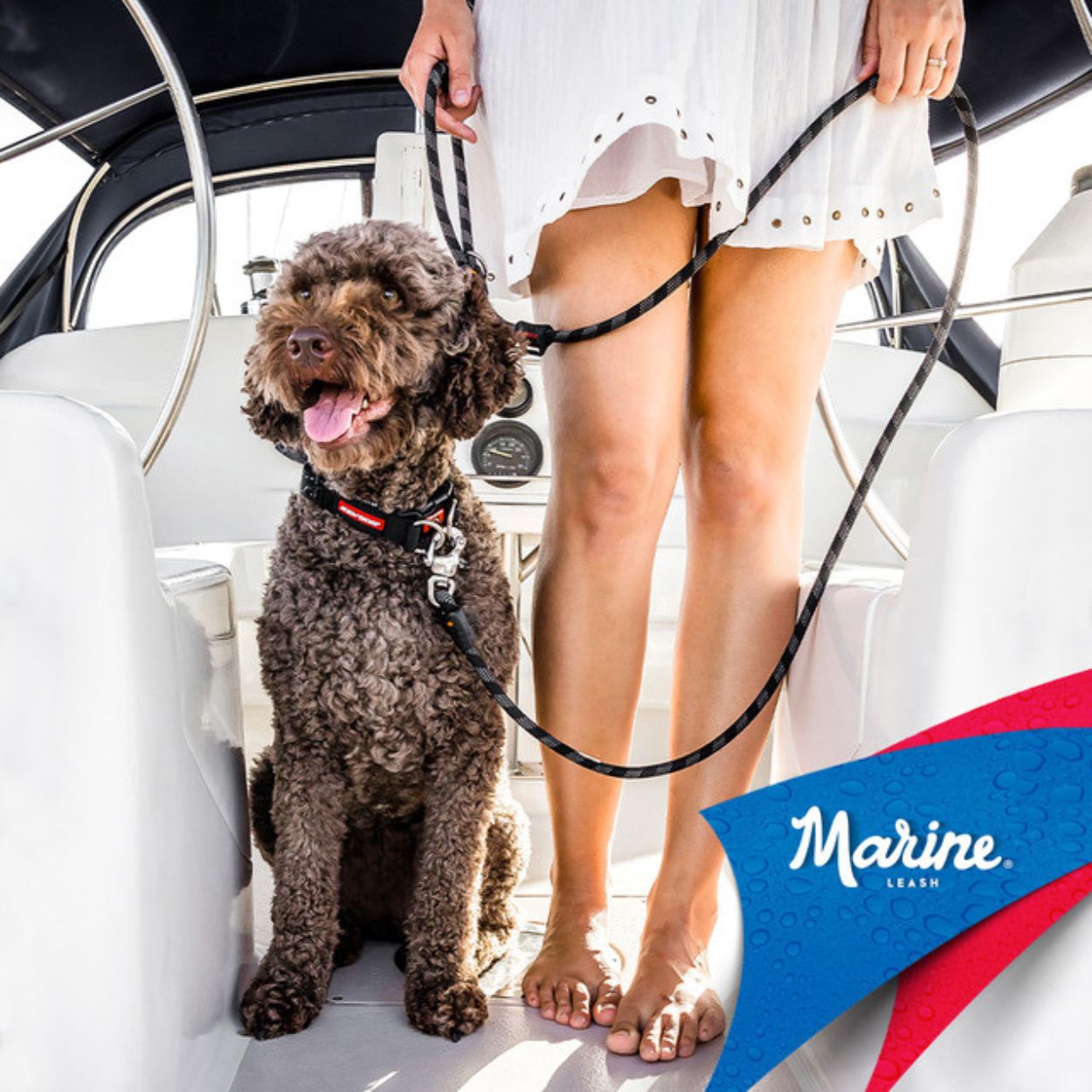 Marine Rope Leash | Black