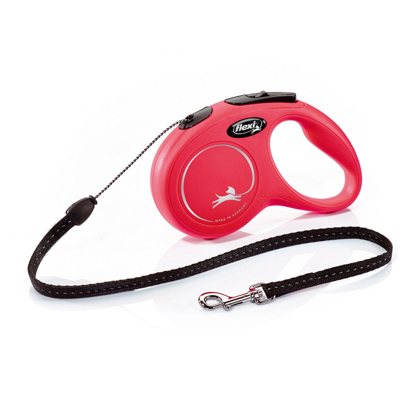Retractable Dog Lead | New Classic Cord Red