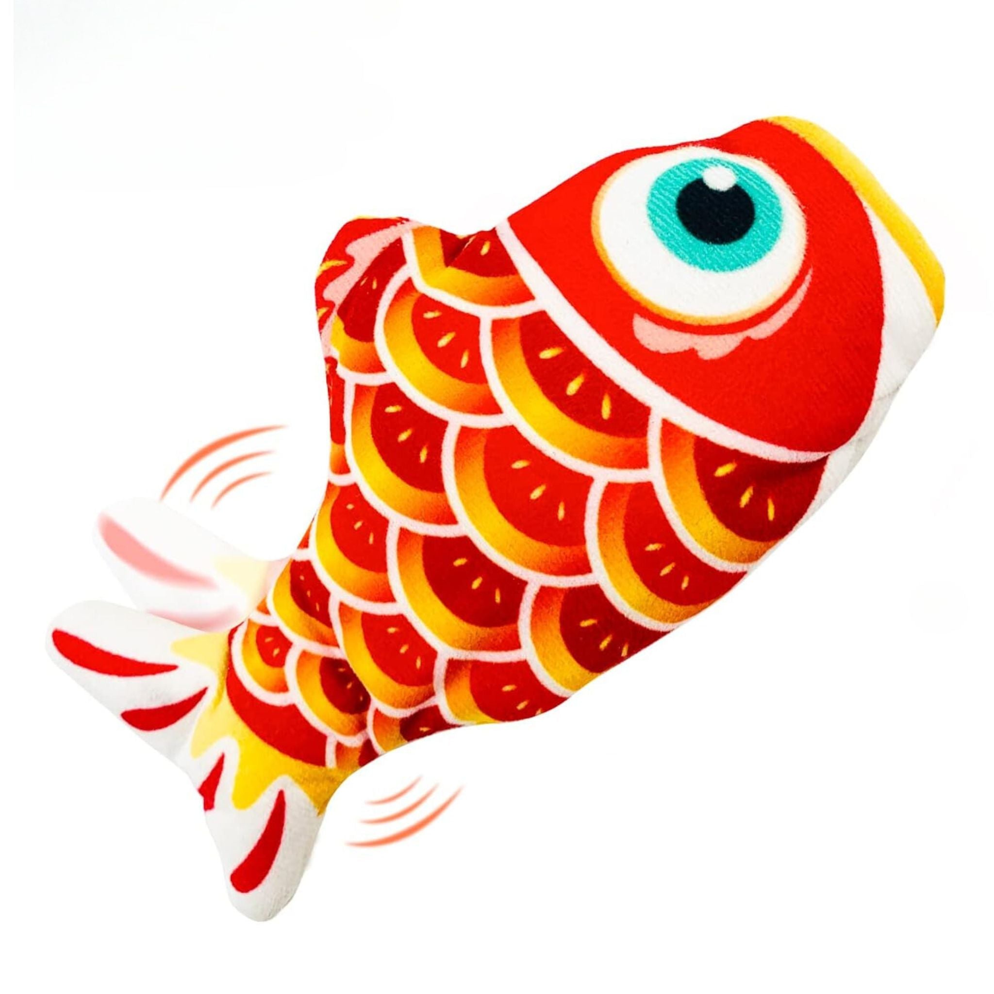 Flopping Fish FurKidz | Flopping Fish Cat Toy - Koi | Peticular