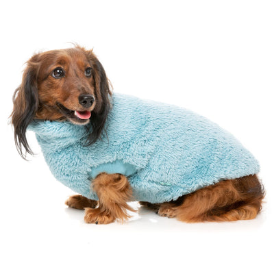 Turtle Teddy 24 Dog Sweater | Blue