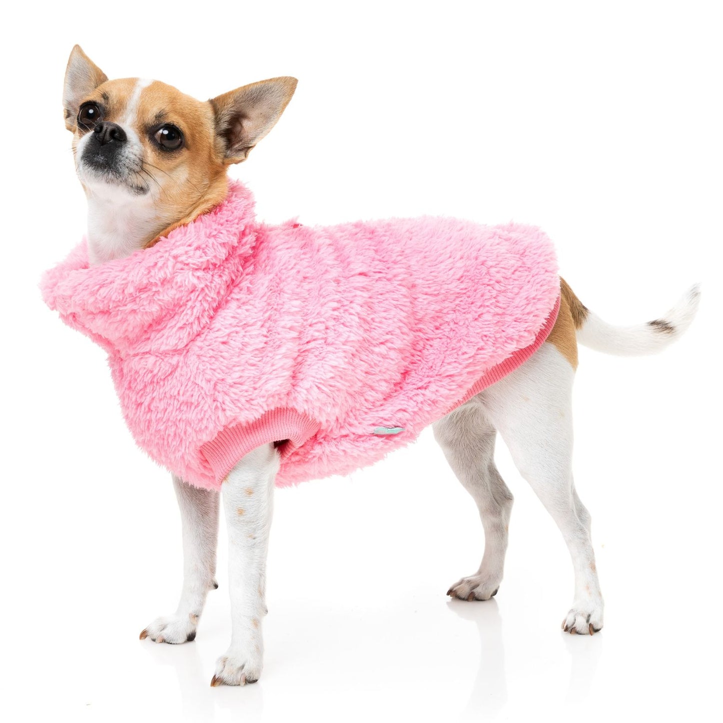 Turtle Teddy 24 Dog Sweater | Pink