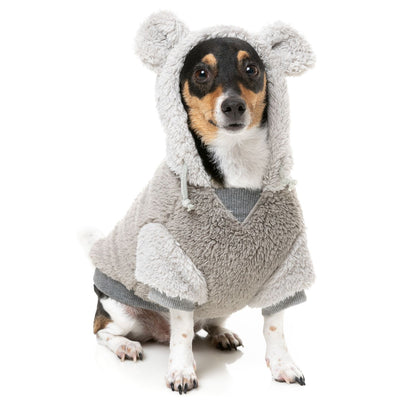 Winnie Dog Hoodie | Grey