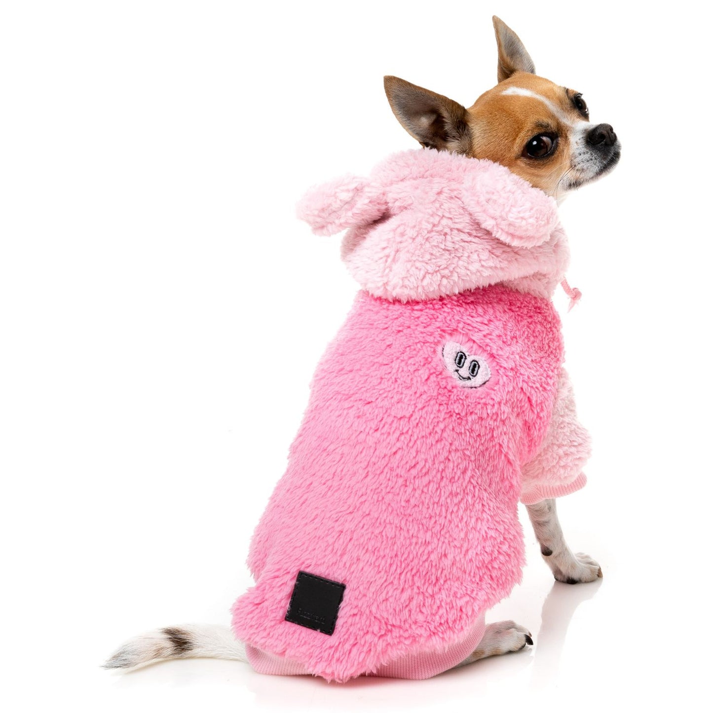 Winnie Dog Hoodie | Pink