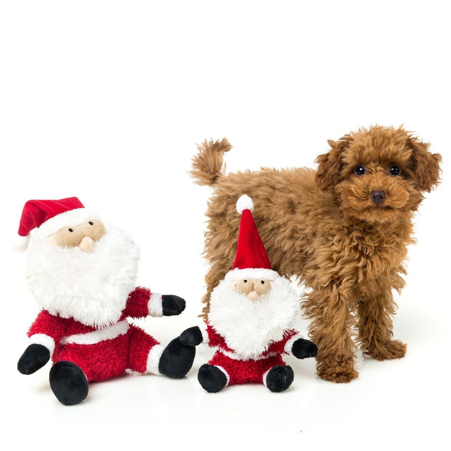 Fat Santa Dog Toy