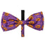 Halloween Dog Bow Tie | Jack Jack Jackie Lantern | Purple