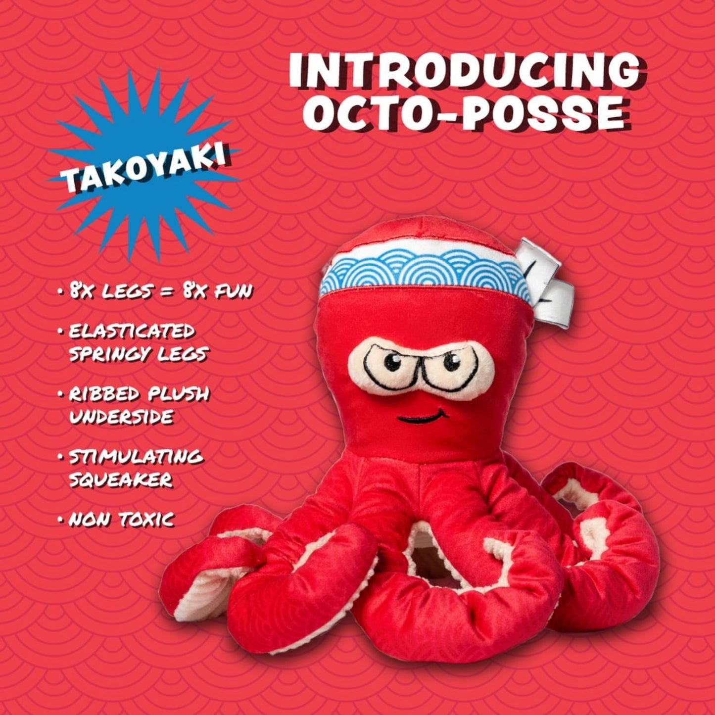 Takoyaki Dog Toy