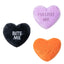 Halloween Plush Dog Toy | Spooky Candy Hearts