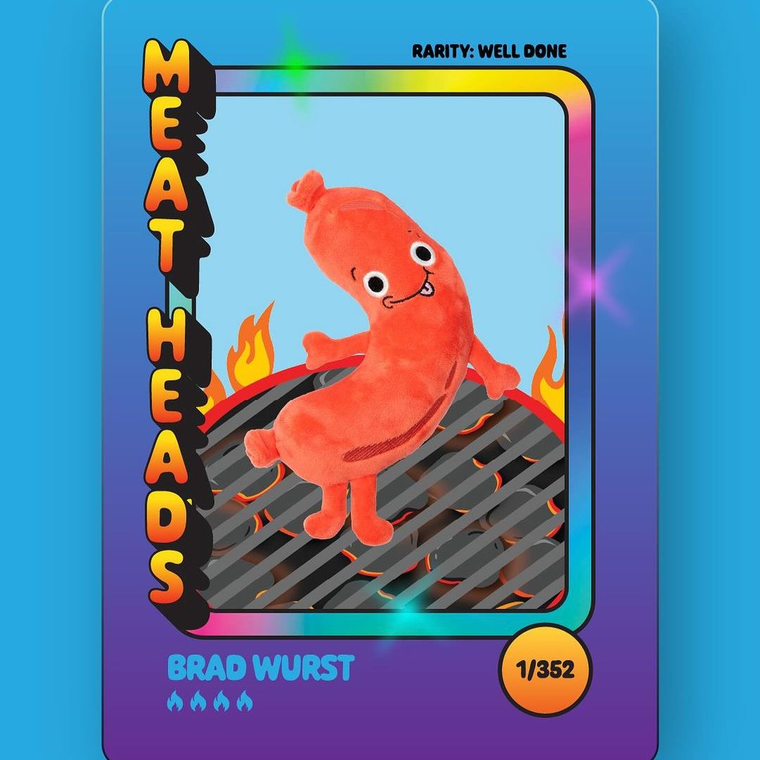 Brad Wurst Dog Toy