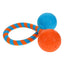 Squeaking Rope Dog Toy