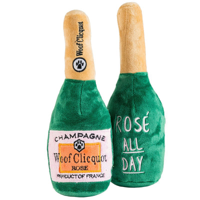 Plush Dog Toy | Woof Clicquot Rosé