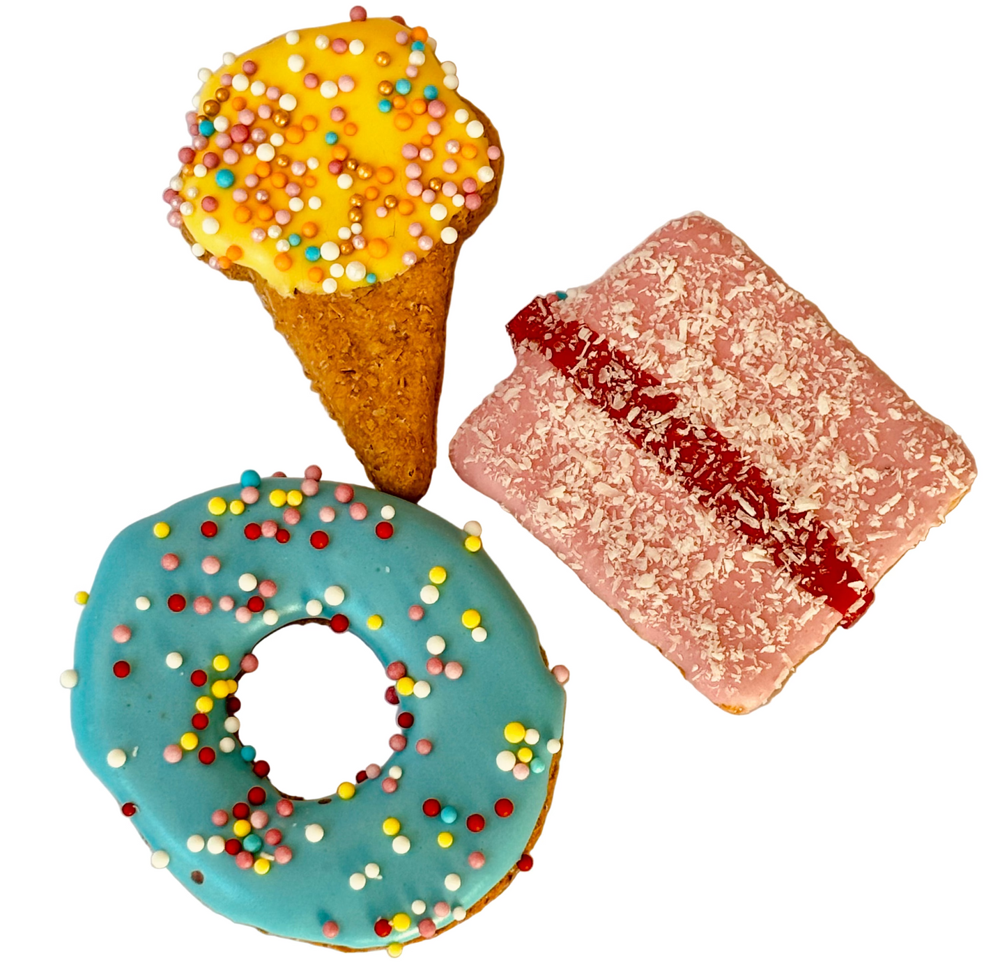 Doggie Mixed Iced Cookie (2) | Gift Box
