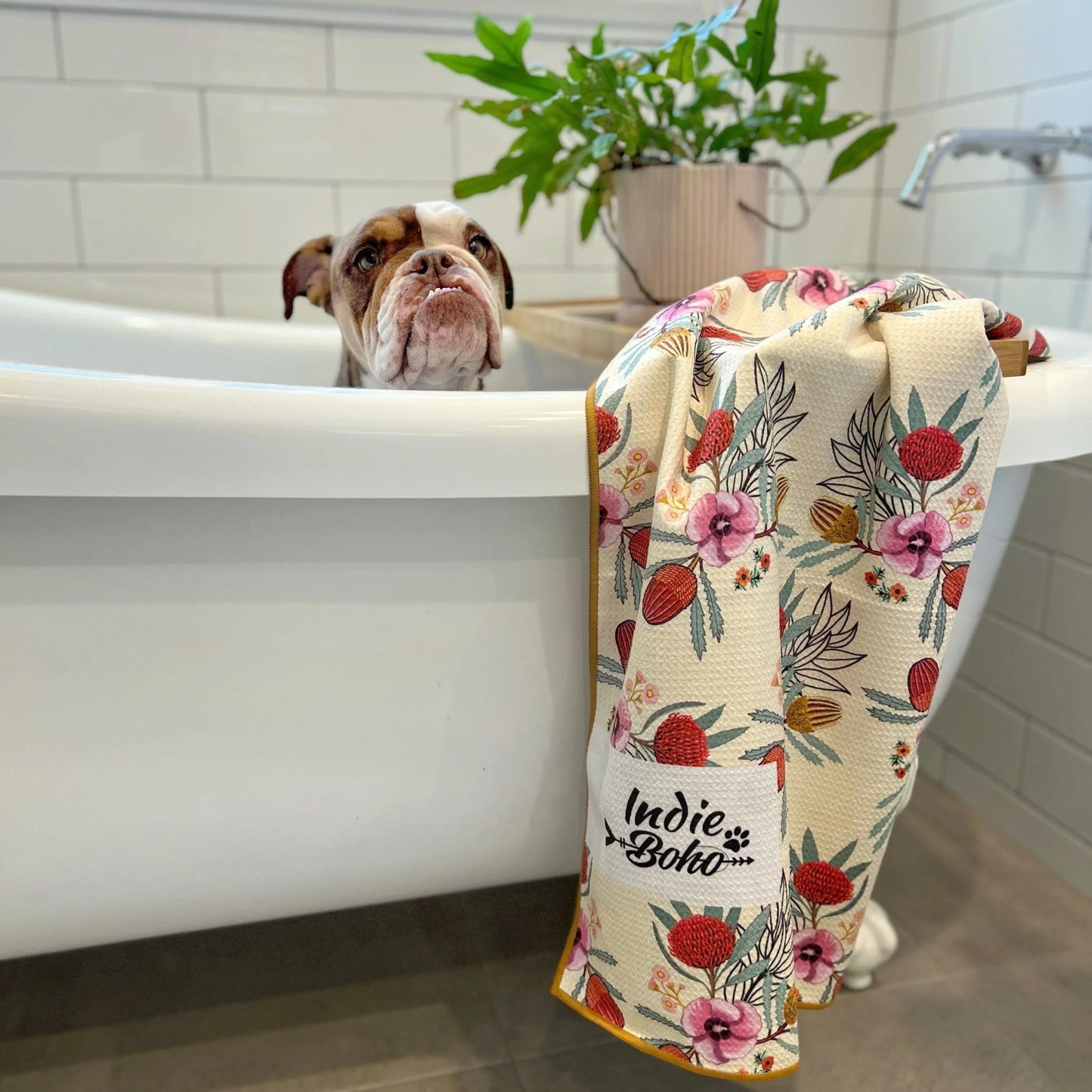 Pet Travel & Bath Towel | Native Flora