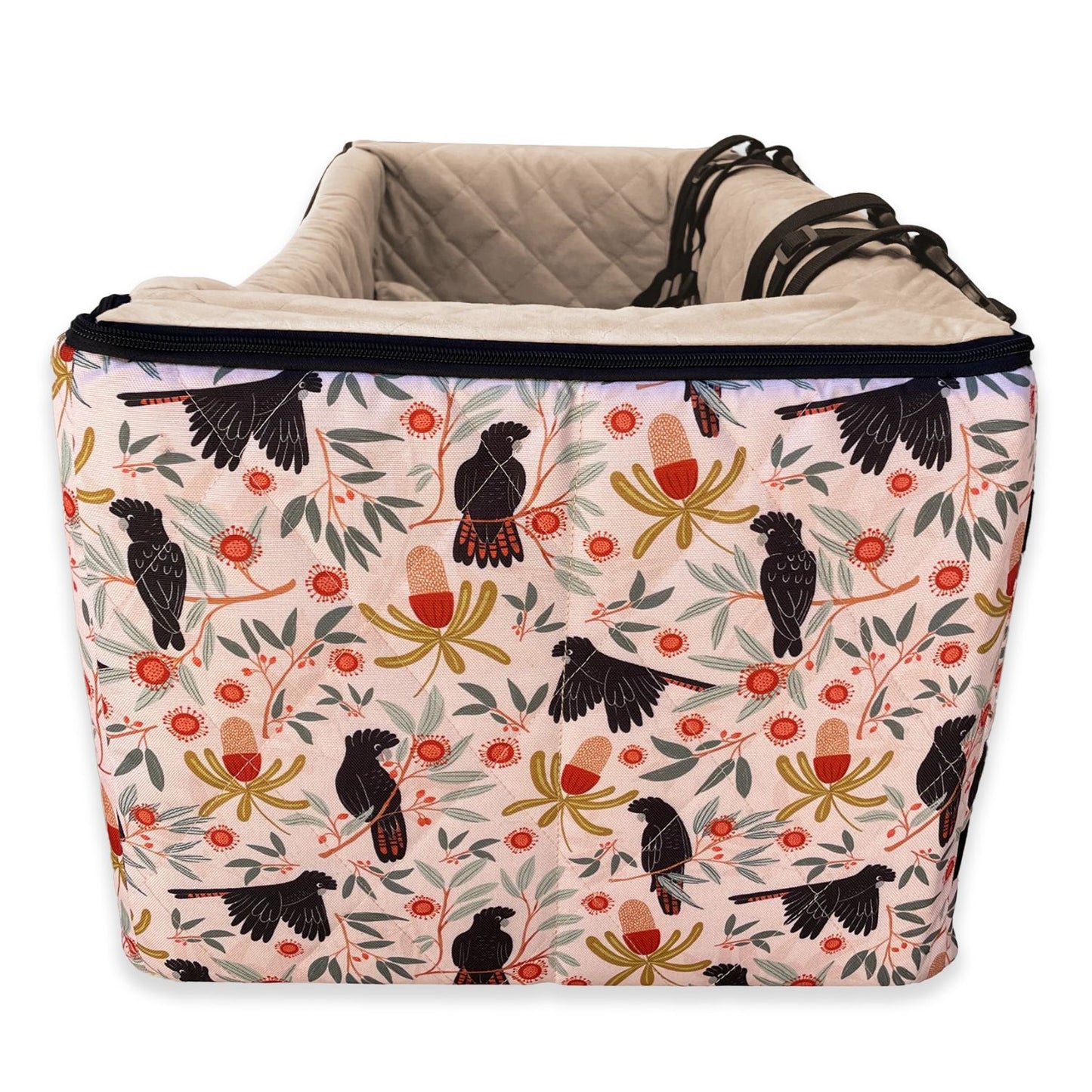Car Pet Booster Double Seat | Sunset Cockatoo