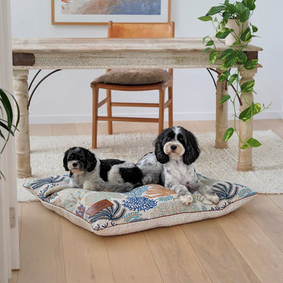 Indoor Dog Bed Boucle | Coral Cove* - Peticular