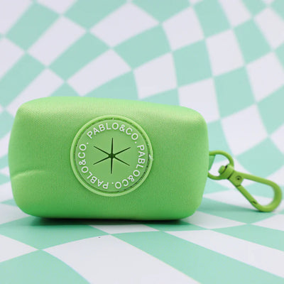 Lime Poop Bag Holder - Peticular