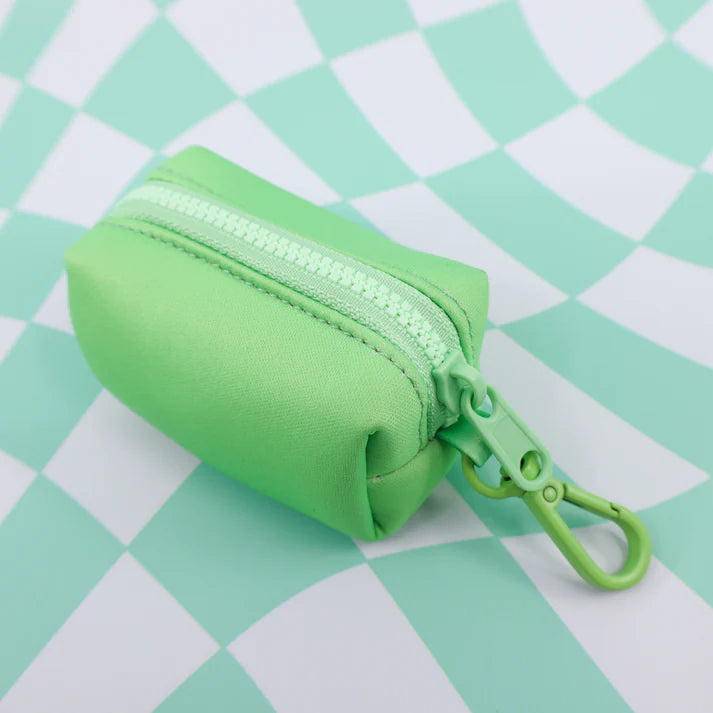 Lime Poop Bag Holder