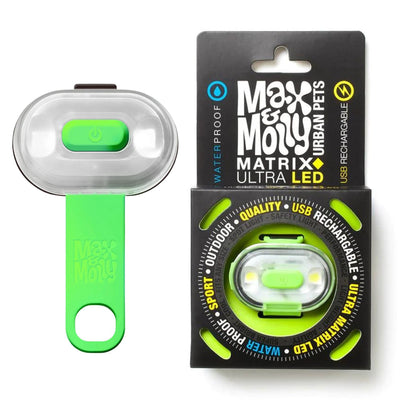 Matrix Ultra LED Pet Safety Light | Lime Green