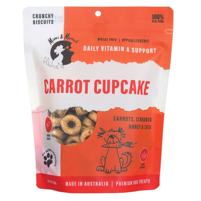 Carrot Cupcake Dog Biscuits