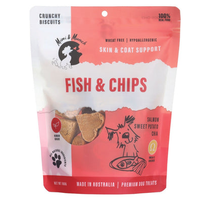 Fish & Chips Dog Biscuits