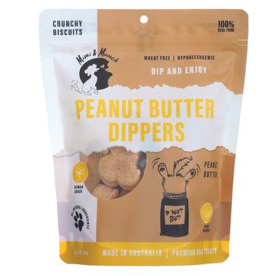 Peanut Butter Dippers Dog Biscuits
