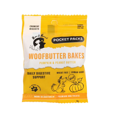Woofbutter Bakes Dog Biscuits | Pocket Pack