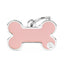 Pet ID Tag | Basic Handmade Pastel Pink Bone + FREE Engraving