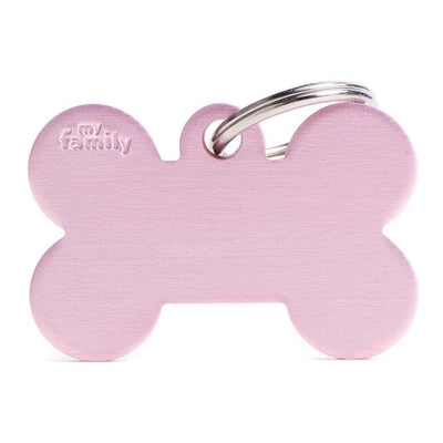 Pet ID Tag | Basic Bone Pink + FREE Engraving