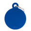 Pet ID Tag | Basic Circle Blue + FREE Engraving