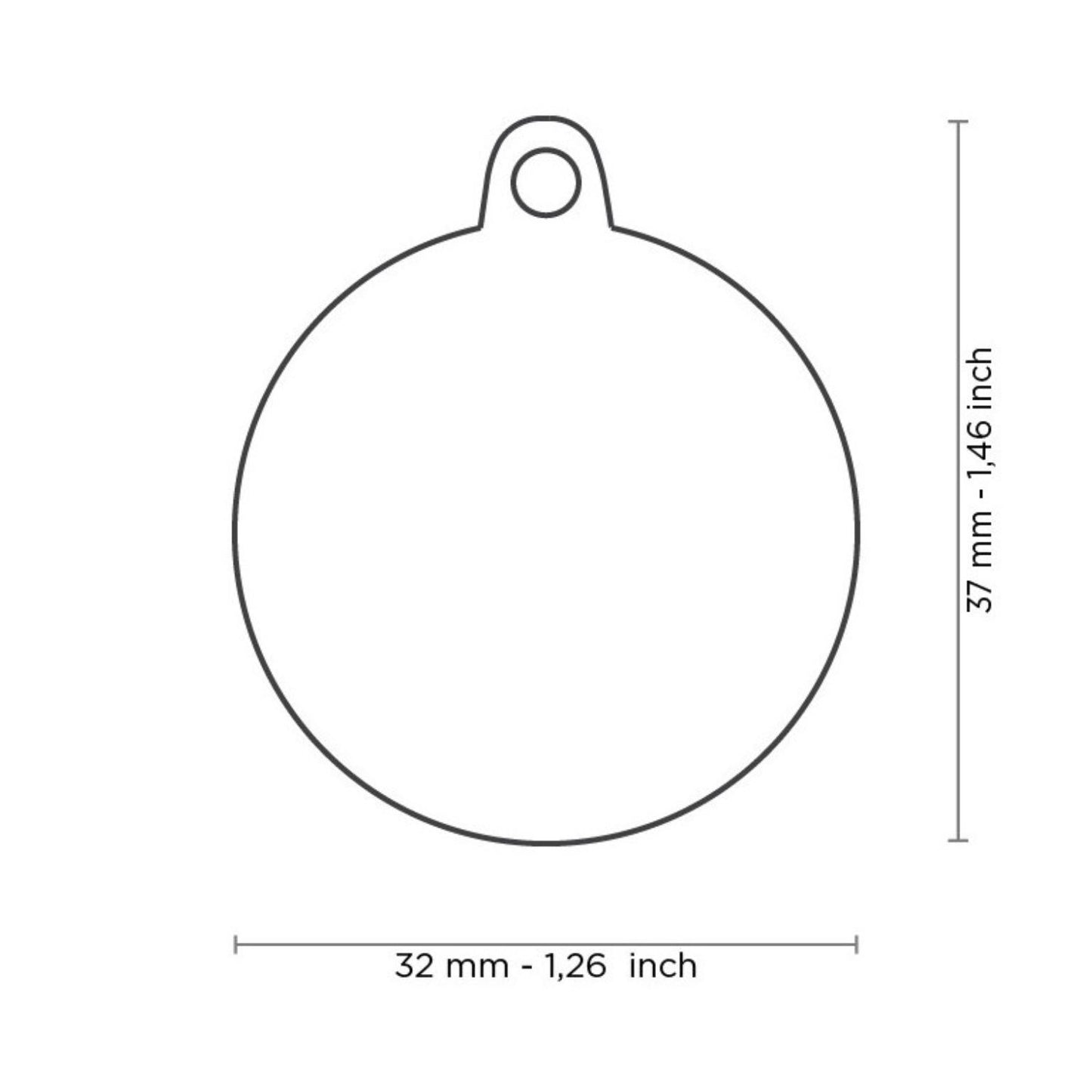 Pet ID Tag | I'm The King  + FREE Engraving