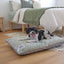 Outdoor Dog Bed | Neutral Brushstrokes